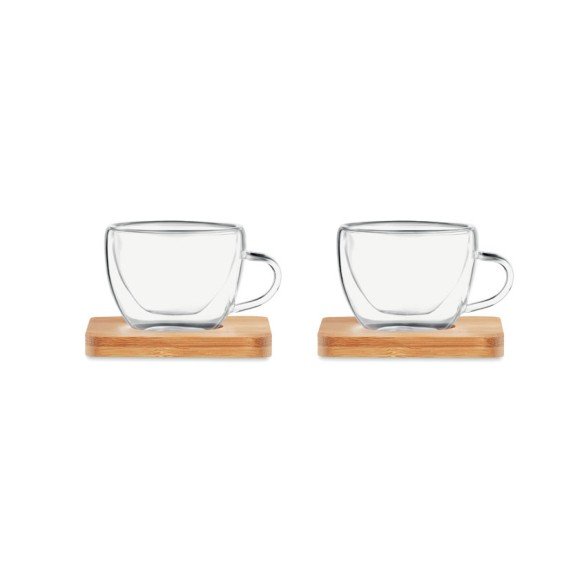 Zestaw 2 szklanek do espresso BELIZE