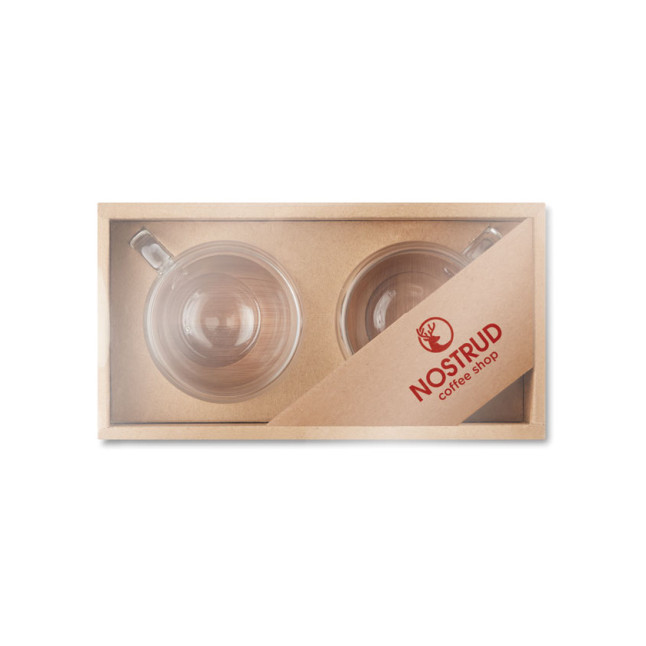 Zestaw 2 szklanek do espresso BELIZE