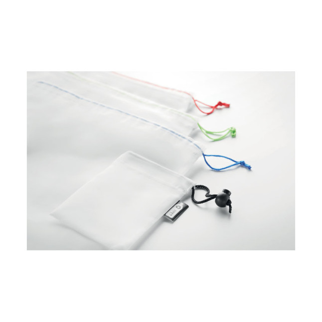 Zestaw 3 torebek na żywność VEGGIE SET RPET