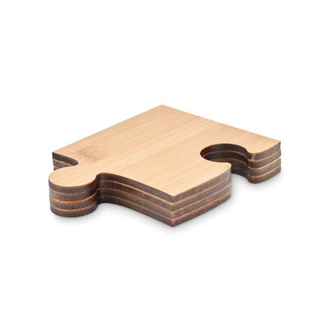 Zestaw 4 podstawek puzzli LEPY