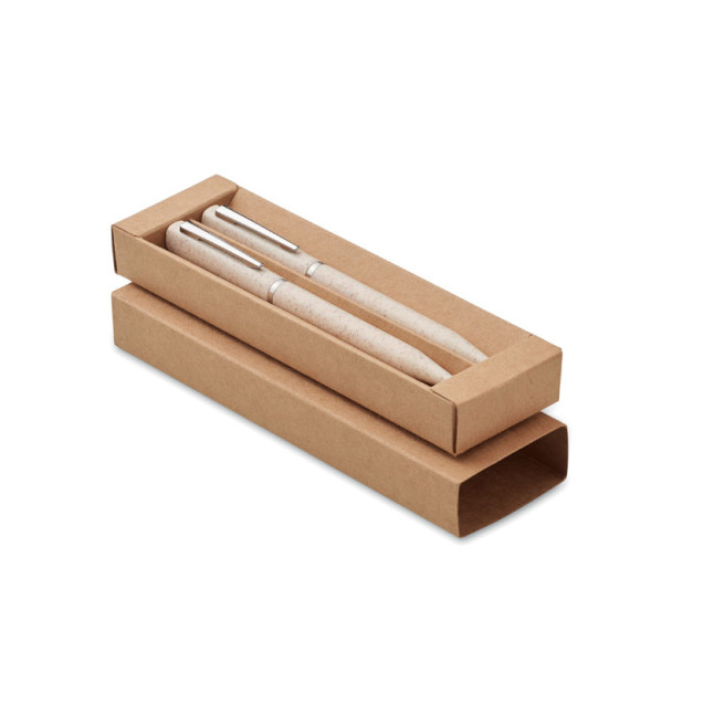 Zestaw długopisów ze słomy/ABS PEAT