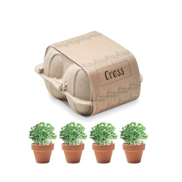 Zestaw do uprawy w kartonie CRESS Zestaw do uprawy w kartonie CRESS