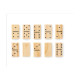 Zestaw domino i karty DOMI&CARDS