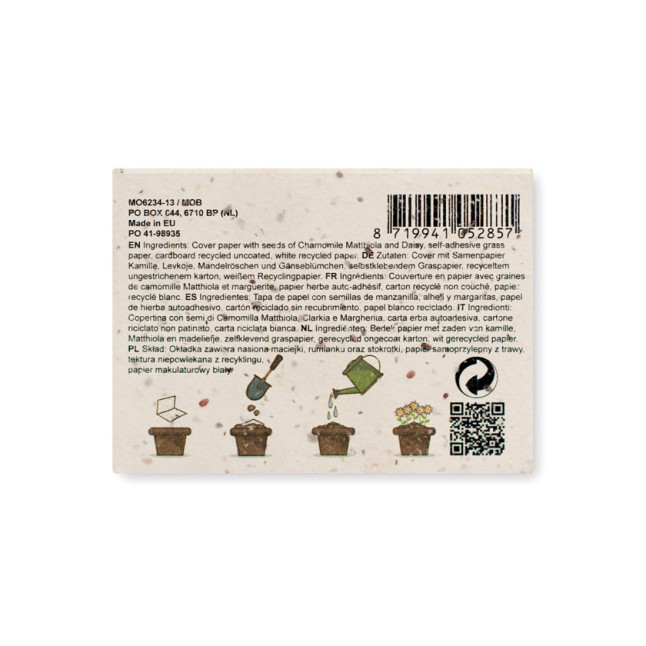 Zestaw kartek z nasionami GROW ME