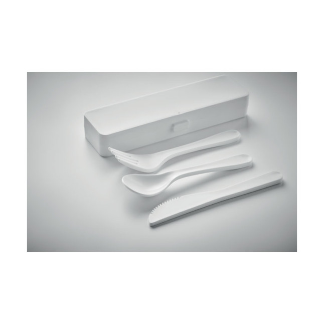 Zestaw sztućców z PP RIGATA