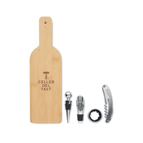 Zestaw w kształcie butelki VINOVAULT SET Zestaw w kształcie butelki VINOVAULT SET