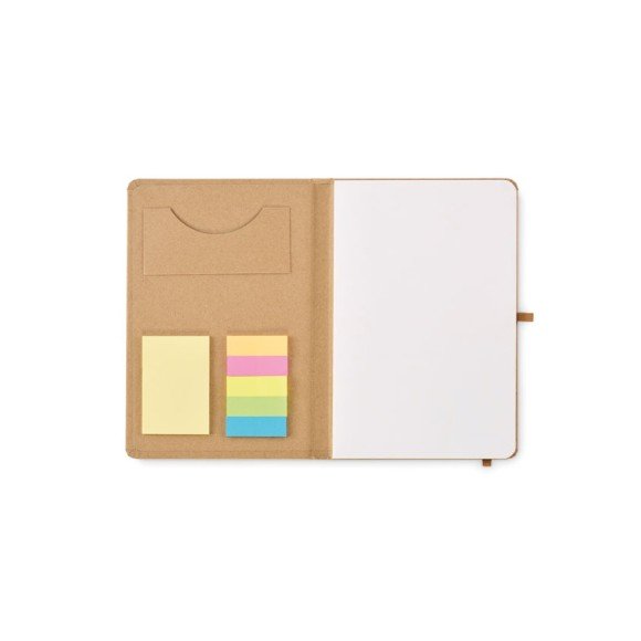 Zestaw z zeszytem A5 z papieru mak STICKNOTE Zestaw z zeszytem A5 z papieru mak STICKNOTE