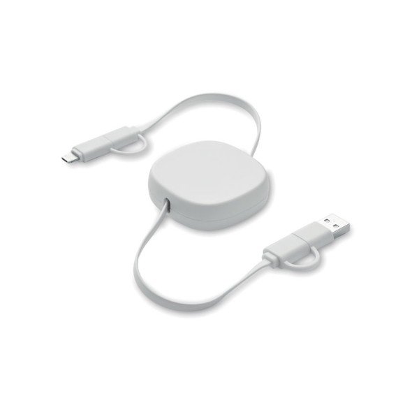 Zwijany kabel ładujący o mocy 6 LINEA Zwijany kabel ładujący o mocy 6 LINEA