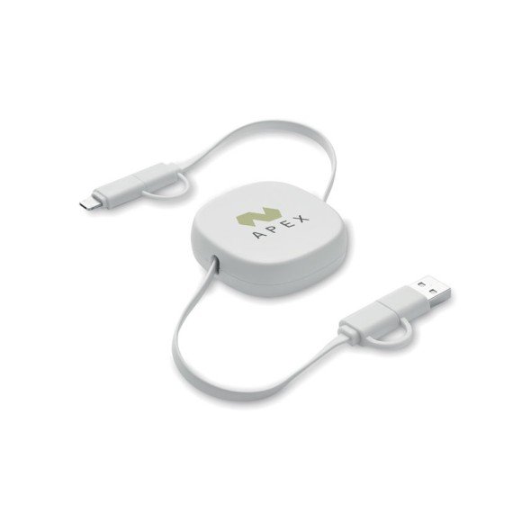 Zwijany kabel ładujący o mocy 6 LINEA Zwijany kabel ładujący o mocy 6 LINEA