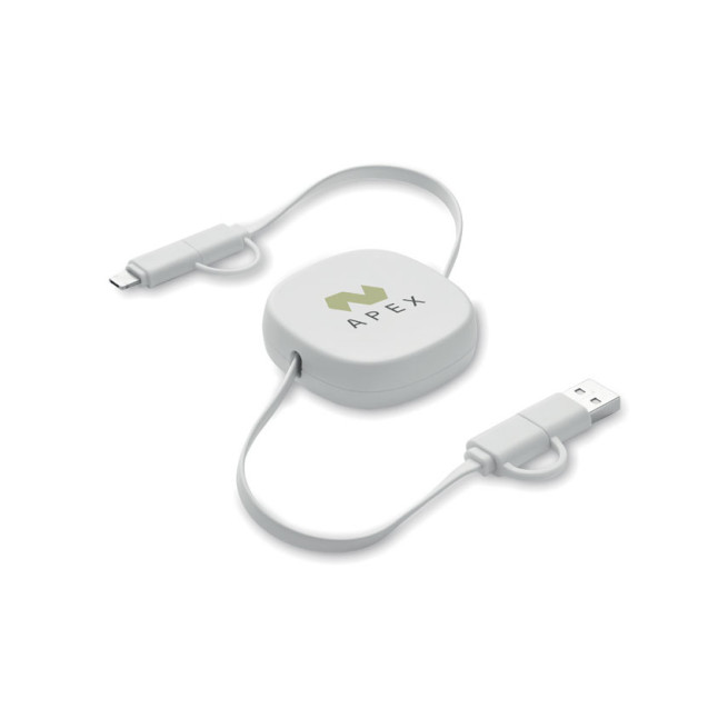 Zwijany kabel ładujący o mocy 6 LINEA