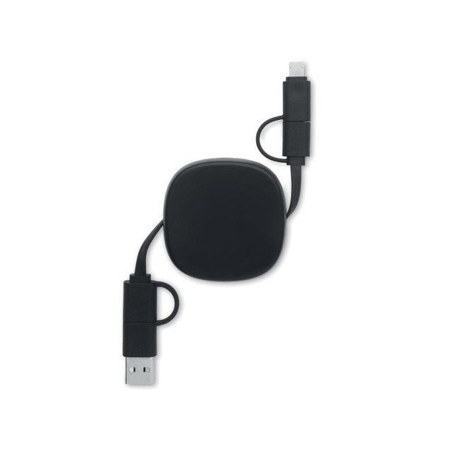 Zwijany kabel ładujący o mocy 6 LINEA