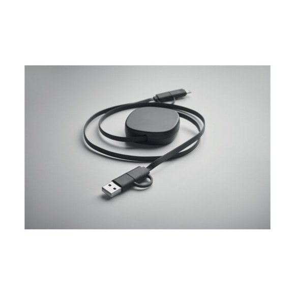 Zwijany kabel ładujący o mocy 6 LINEA Zwijany kabel ładujący o mocy 6 LINEA