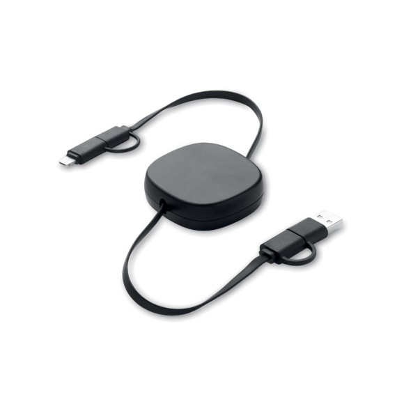 Zwijany kabel ładujący o mocy 6 LINEA Zwijany kabel ładujący o mocy 6 LINEA