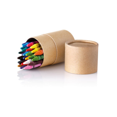 30 kredek świecowych w tubie STRIPER