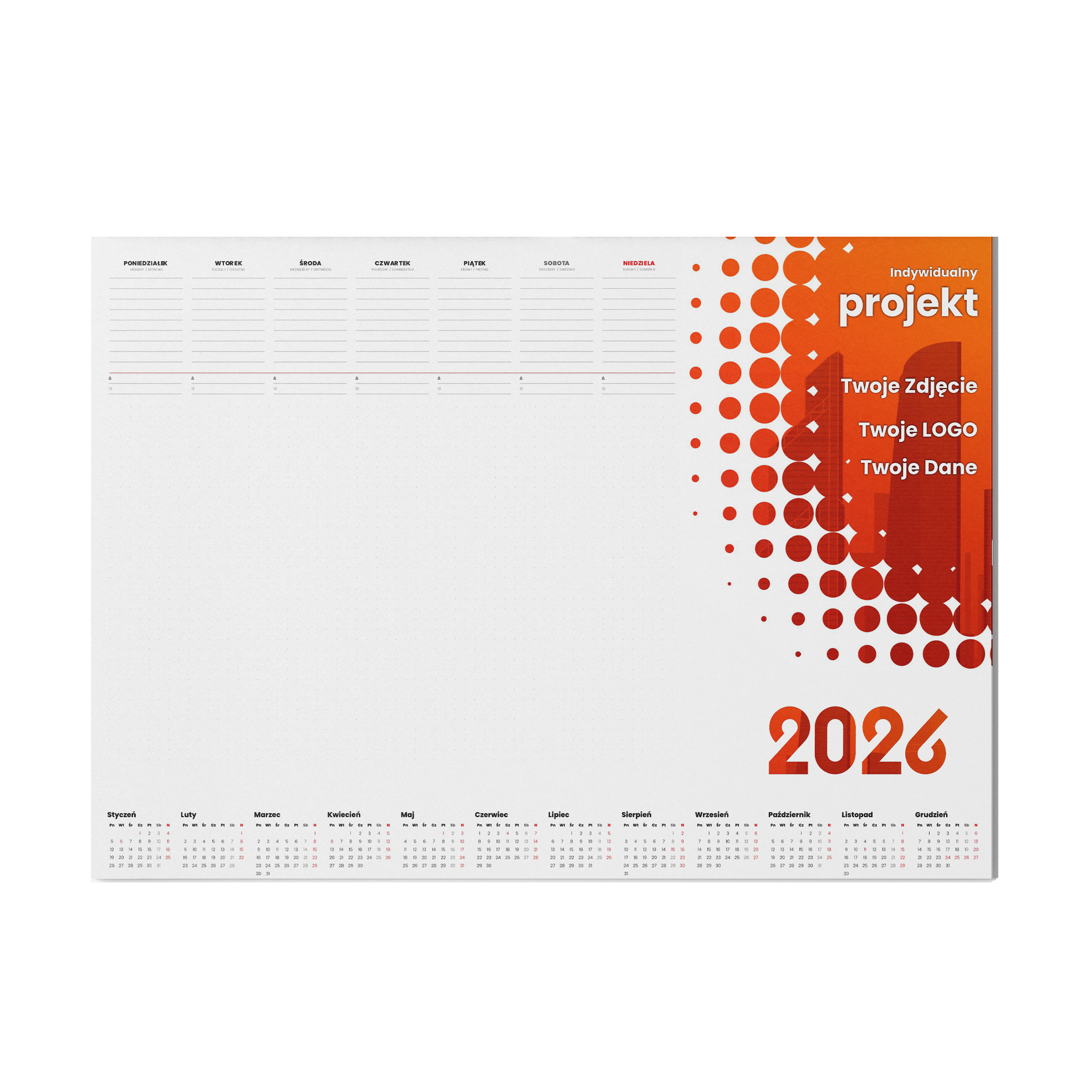 Biuwary - podkłady na biurko z indywidualnym nadrukiem logo